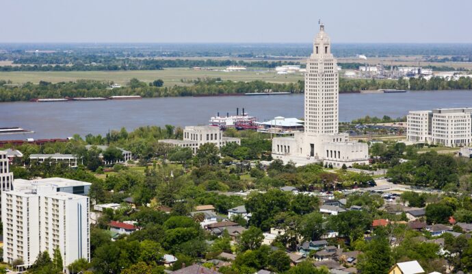 Rubber Turf Safety Surfacing-Louisiana State