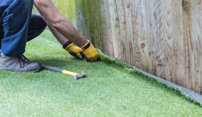 Rubber Turf Safety Surfacing-Synthetic Turf