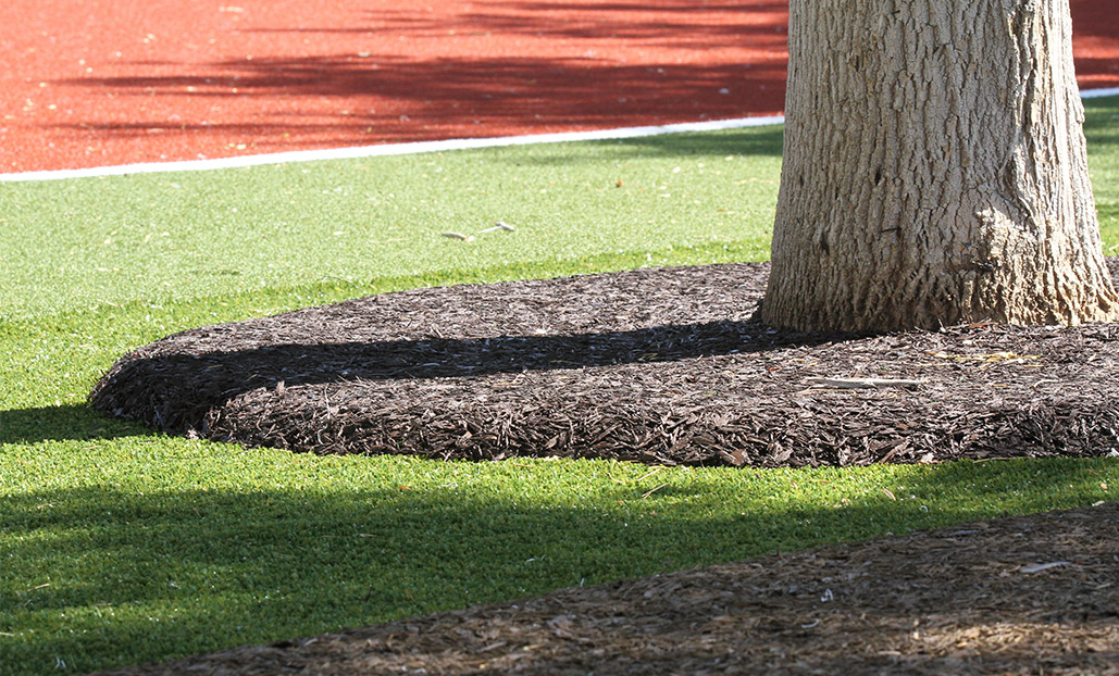 Bonded Rubber Mulch Services by Rubber Turf Safety Surfacing